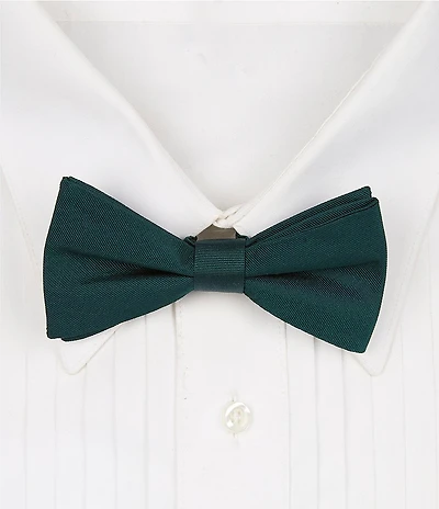Tre Vero Solid Green Bow Tie