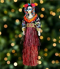 Trimsetter Feliz Navidad Collection Dia De Los Muertos Female Skeleton Ornament
