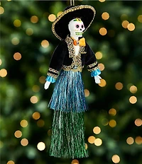 Trimsetter Feliz Navidad Collection Dia De Los Muertos Male Skeleton Ornament