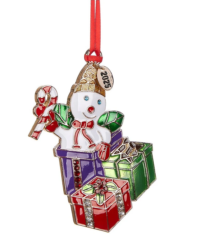 Trimsetter Mr. Bingle Collection 2025 Dated Mr. Bingle with Presents Ornament