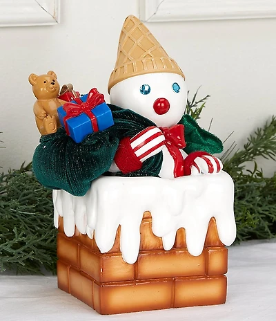 Trimsetter Mr. Bingle Collection Mr. Bingle in Chimney Figurine