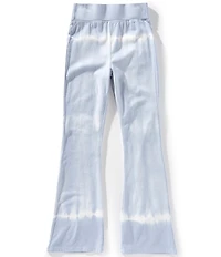 Truce Big Girls Tie-Dye Wide-Leg Knit Leggings
