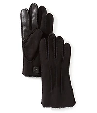 UGG Men's Contrast Sheepskin Tech Gloves
