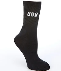 UGG Quinlin Logo Quarter Socks, 2 Pack