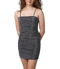 Un Deux Trois Big Girls Fitted Ruched Dress