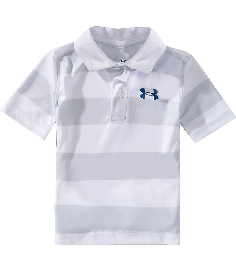 Under Armour Baby Boys Short Sleeve Matchplay Rugby Stripe Polo Shirt