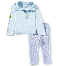 Under Armour Baby Girls Raglan-Sleeve Tech™ Twist Pullover & Coordinating Four-Way Stretch Leggings Set