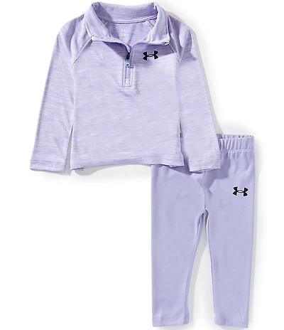 Under Armour Baby Girls Raglan-Sleeve Tech™ Twist Pullover & Matching Four-Way Stretch Leggings Set