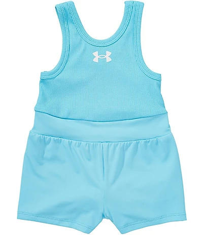 Under Armour Baby Girls Sleeveless Runsie Romper