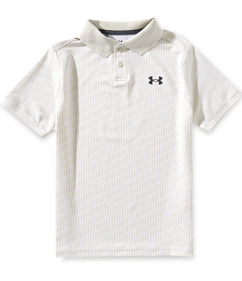 Under Armour Big Boys Printed Performance Polo Shirt