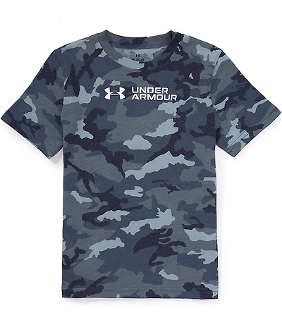 Under Armour Big Boys Short Sleeve Camo Graphic T-Shirt