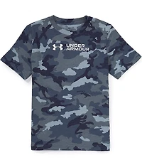Under Armour Big Boys Short Sleeve Camo Graphic T-Shirt