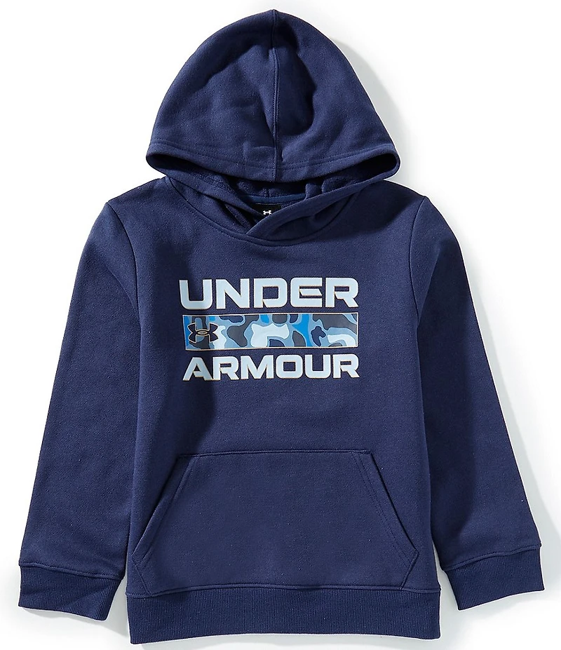 Under Armour Big Boys Long Sleeve Frogskin Logo Hoodie