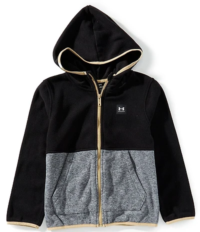 Under Armour Big Boys Long Sleeve Hundo Full-Zip Hoodie