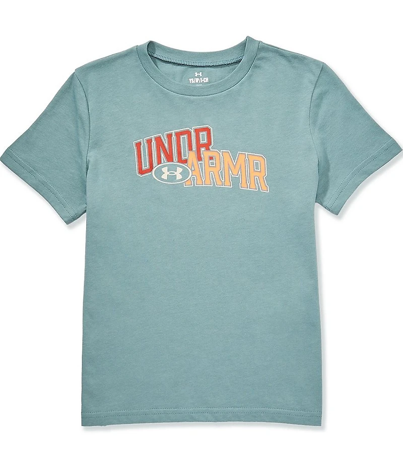Under Armour Big Boys Overlay Wordmark Graphic T-Shirt