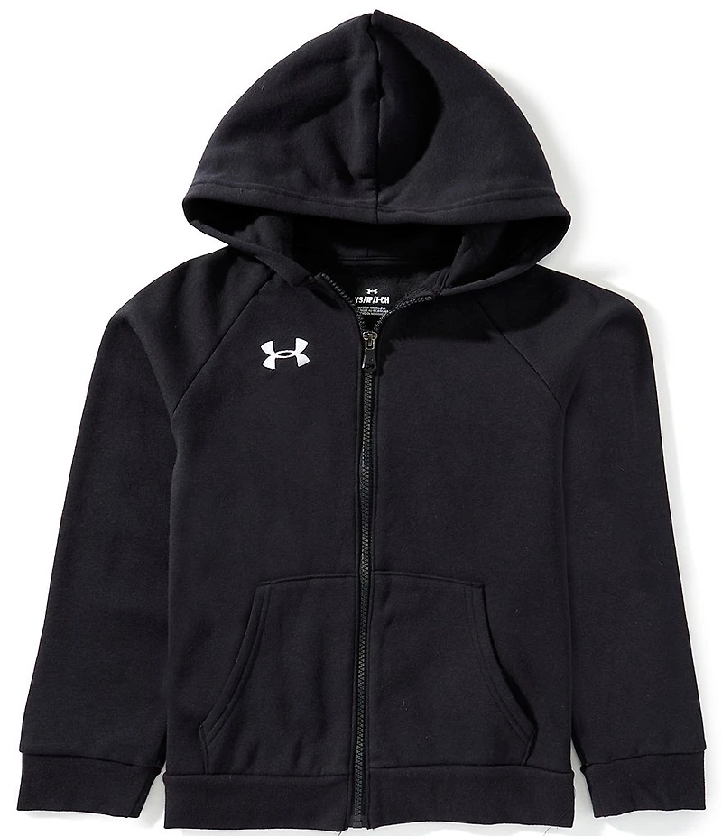Under Armour Big Boys Rival Fleece Full Zip Hoodie