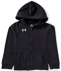 Under Armour Big Boys Rival Fleece Full Zip Hoodie