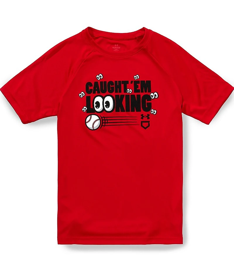 Under Armour Big Boys Short-Sleeve Baseball Tech T-Shirt