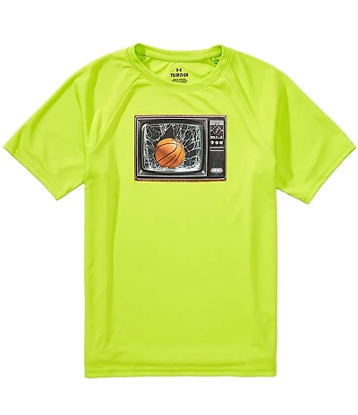 Under Armour Big Boys Short Sleeve Basketball Tee