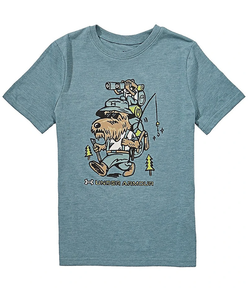 Under Armour Big Boys Short Sleeve Dog Hiker T-Shirt