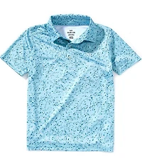Under Armour Big Boys Short-Sleeve Fish-Printed Polo Shirt