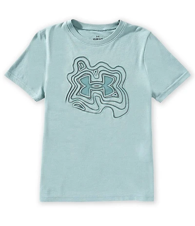 Under Armour Big Boys Short Sleeve Mountain Top Graphic T-Shirt
