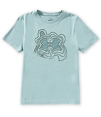 Under Armour Big Boys Short Sleeve Mountain Top Graphic T-Shirt