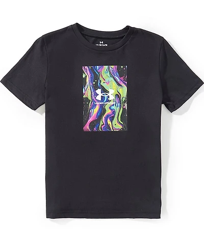 Under Armour Big Boys Short Sleeve Multi Color Photo Graphic Tee