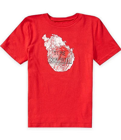 Under Armour Big Boys Short Sleeve Tech Time To Dominate T-Shirt