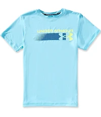 Under Armour Big Boys Short Sleeve Warp Surf Swim T-Shirt