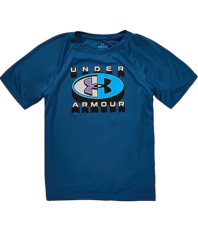 Under Armour Big Boys Short Sleeves Tech Graphic Tee