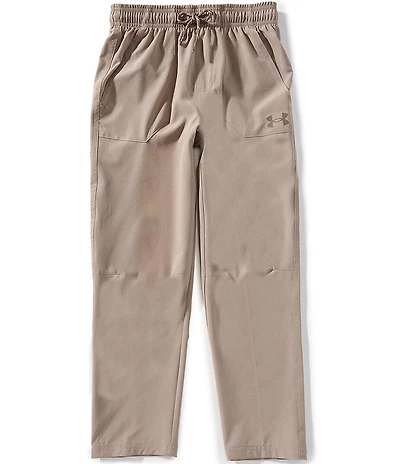 Under Armour Big Boys Tapered Fit Stretch Tech Woven Jogger Pants