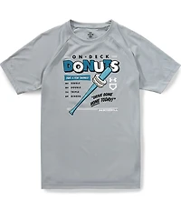 Under Armour Big Boys Tech Donut Baseball T-Shirt