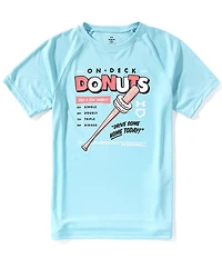 Under Armour Big Boys Tech Donut Baseball T-Shirt