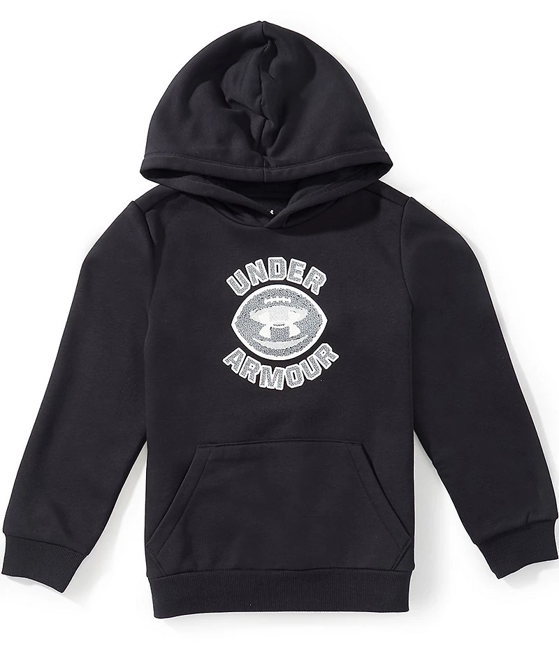 Under Armour Big Boys UA Rival Fleece Football Graphic Hoodie