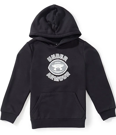 Under Armour Big Boys UA Rival Fleece Football Graphic Hoodie
