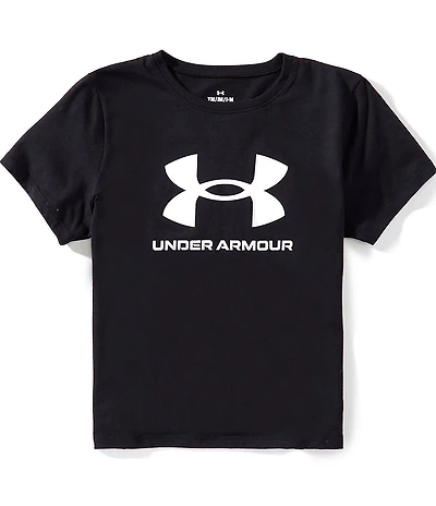 Under Armour Big Girls Short Sleeve UA Big Logo Printed T-Shirt
