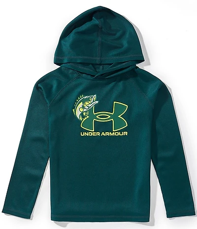 Under Armour Big Boys Long Sleeve Graphic Thermal Hoodie