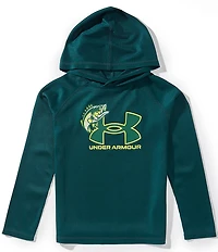 Under Armour Big Boys Long Sleeve Graphic Thermal Hoodie