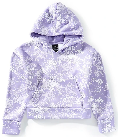Under Armour Big Girls Long-Sleeve Printed Armour Fleece® Hooded Jacket