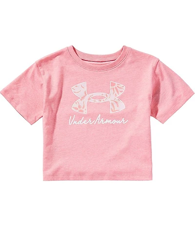 Under Armour Big Girls Short-Sleeve Logo Campus T-Shirt