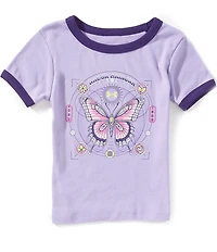 Under Armour Big Girls Short-Sleeve Schematics Baby T-Shirt