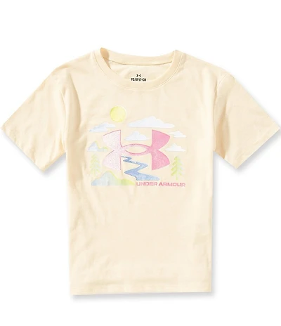 Under Armour Big Girls Short-Sleeve Stream Core T-Shirt