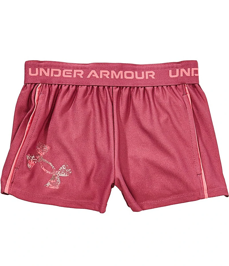 Under Armour Big Girls Tech Play Up Logo Shorts