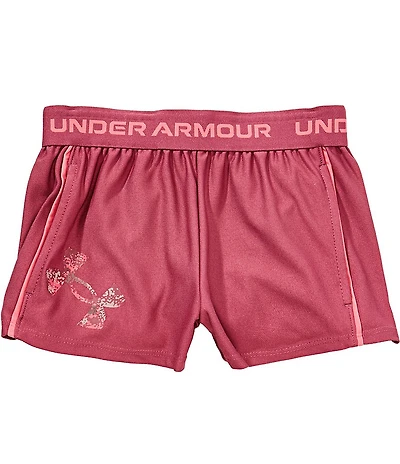 Under Armour Big Girls Tech Play Up Logo Shorts