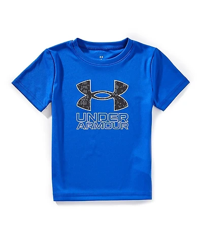 Under Armour Little Boys Short Sleeve Tech Core Graphic Print Fill T-Shirt