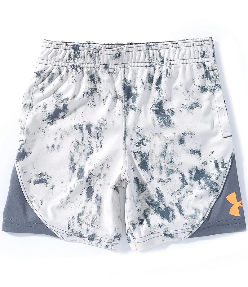 Under Armour Little Boys All Over Print Marble Shorts