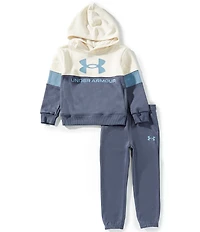 Under Armour Little Boys Colorblock Hoodie & Jogger Pants Set