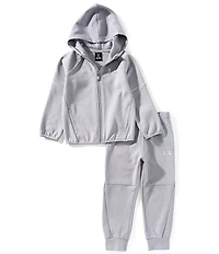Under Armour Little Boys Long Sleeve Double Zip Hoodie 2-Piece Set