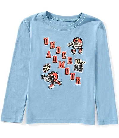 Under Armour Little Boys Long Sleeve Football T-Shirt